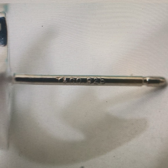 Tiffany&Co. Elsa  Peretti 💯 Authentic Sterling Silver Crescent Moon Earrings - Picture 5 of 9